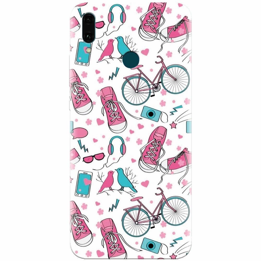 Husa silicon pentru Huawei Y9 2019, Travel