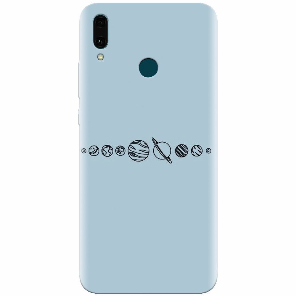 Husa silicon pentru Huawei Y9 2019, Planets