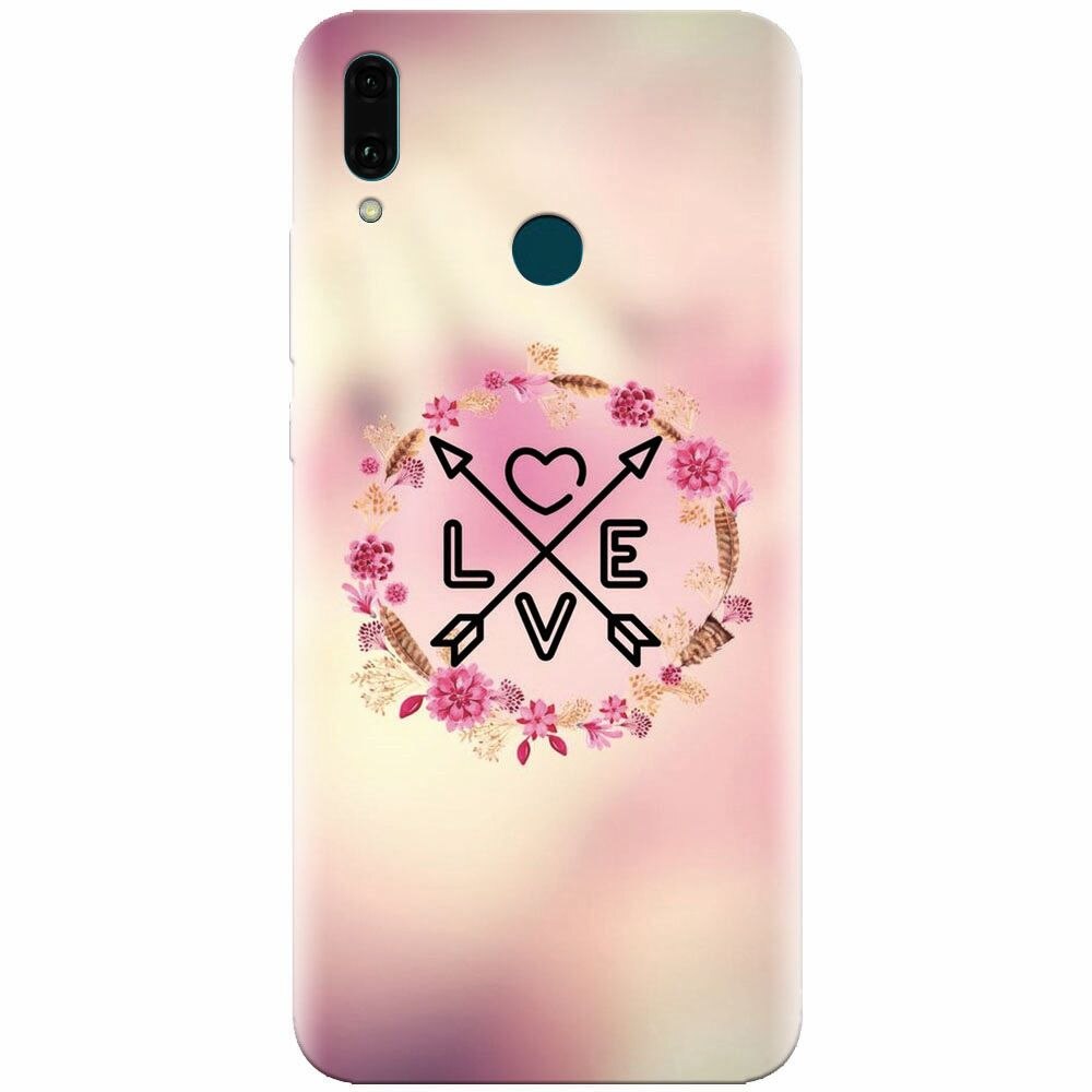 Husa silicon pentru Huawei Y9 2019, Love Arrow