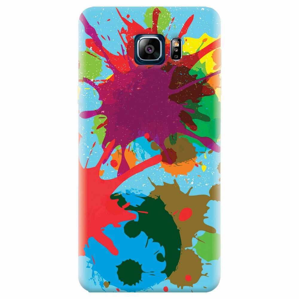 Husa silicon pentru Samsung Galaxy Note 5, Holi Splash