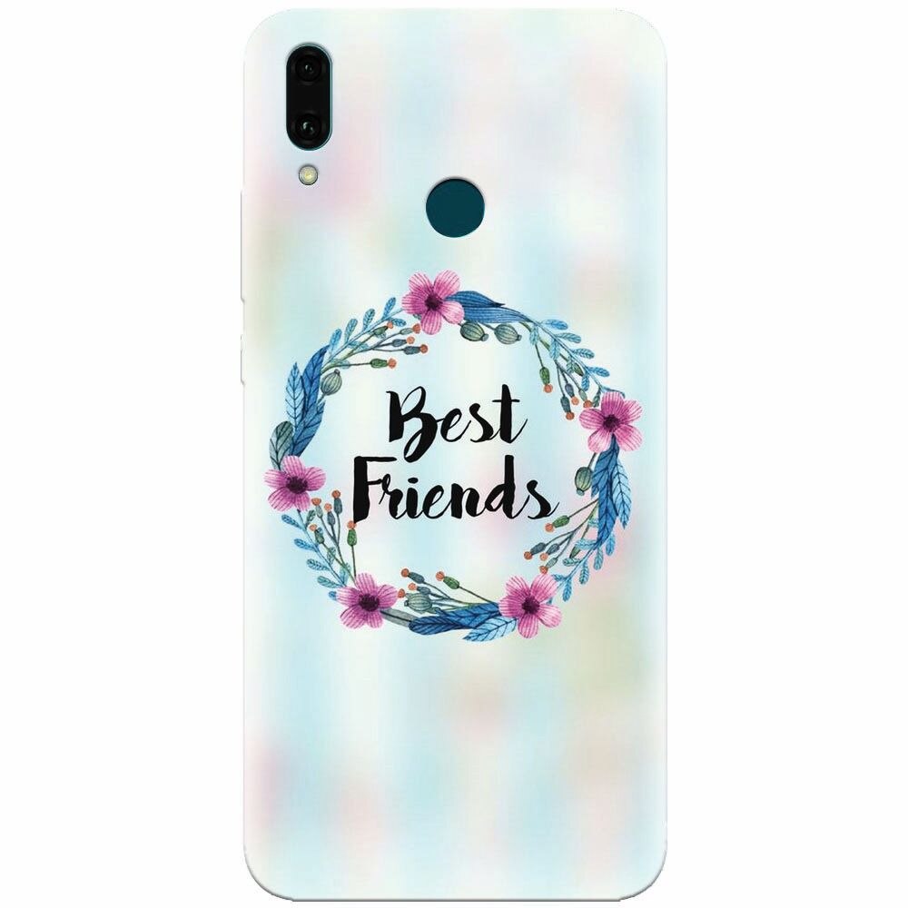 Husa silicon pentru Huawei Y9 2019, Best Friends 001