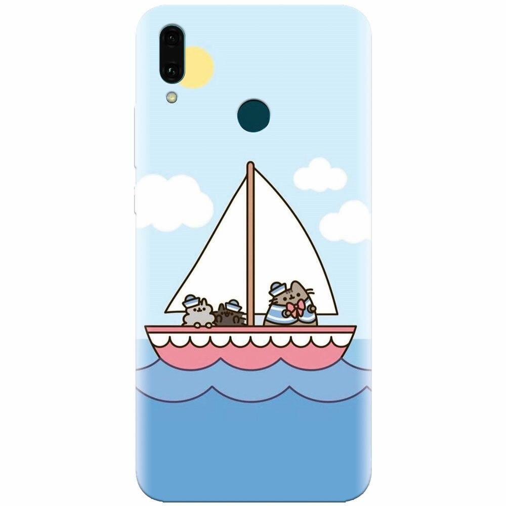 Husa silicon pentru Huawei Y9 2019, Happy Sailors