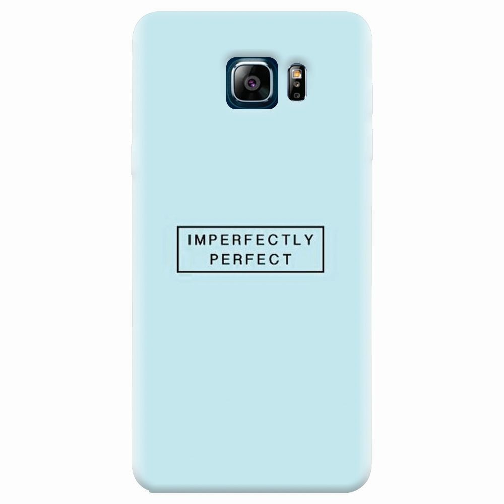 Husa silicon pentru Samsung Galaxy Note 5, Imperfectly Perfect
