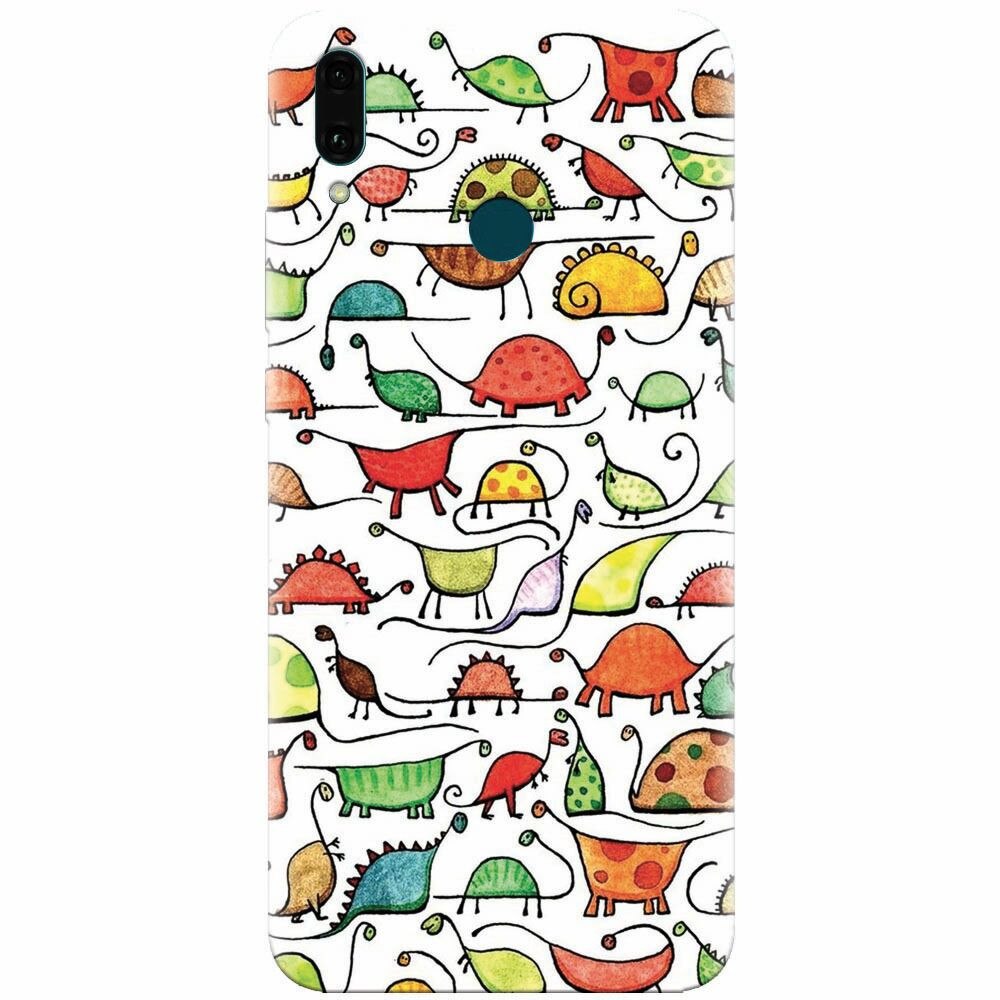 Husa silicon pentru Huawei Y9 2019, Dino