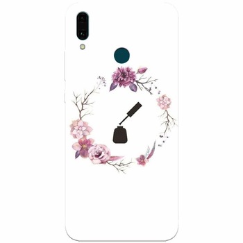 Husa silicon pentru Huawei Y9 2019, Icon Nail Husa silicon pentru Huawei Y9 2019, Icon Nail