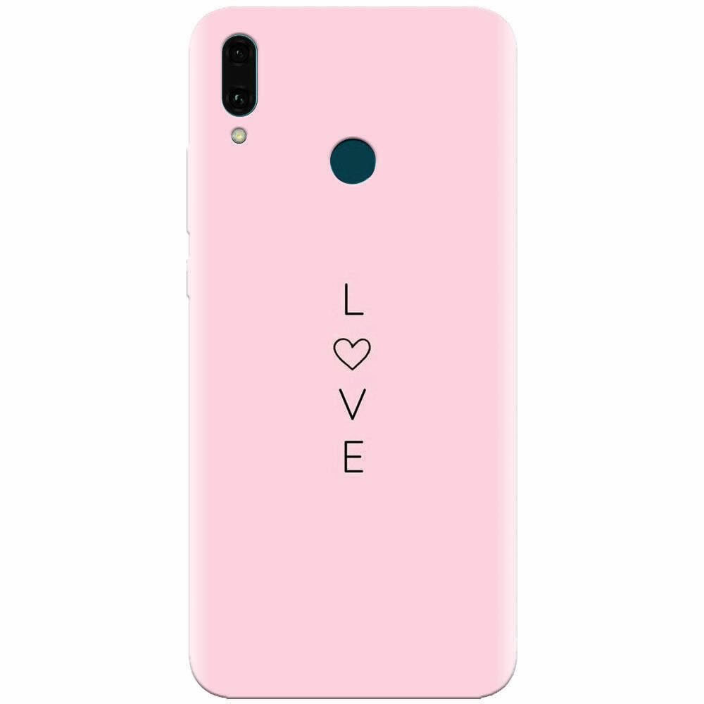Husa silicon pentru Huawei Y9 2019, Love