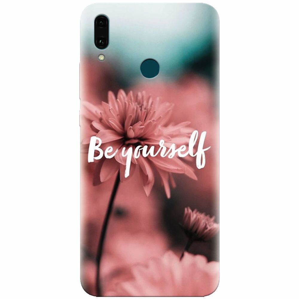 Husa silicon pentru Huawei Y9 2019, Be Yourself