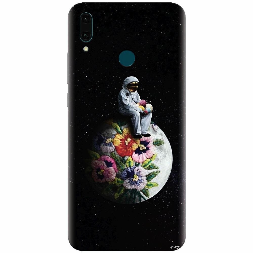Husa silicon pentru Huawei Y9 2019, Astronaut