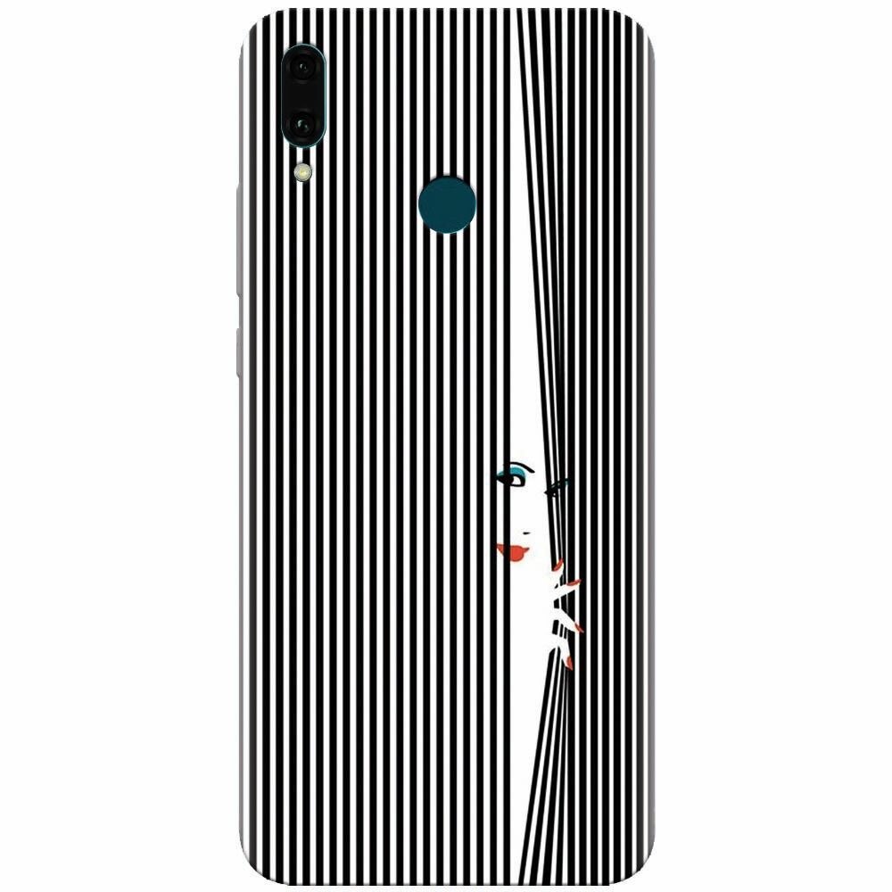Husa silicon pentru Huawei Y9 2019, Stripe
