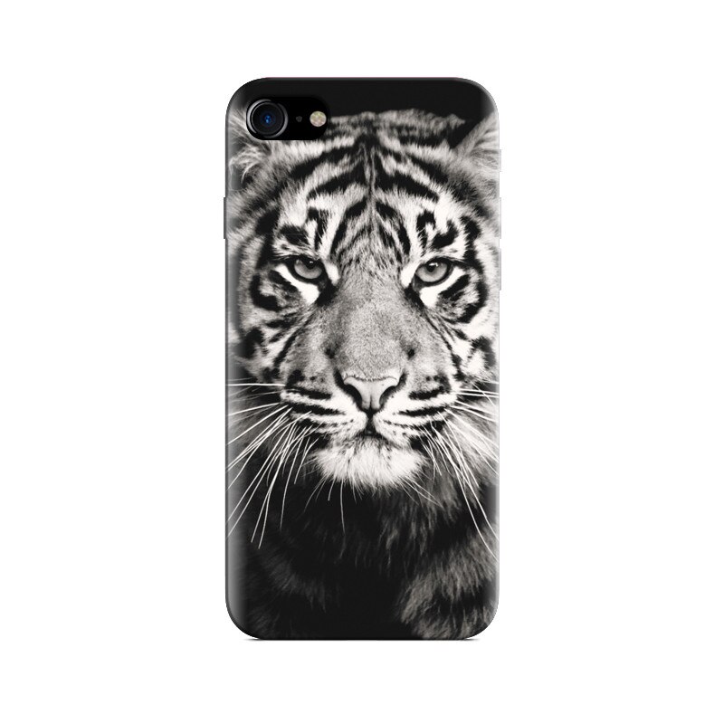 Husa Iphone 7 Tiger Black And White Background For
