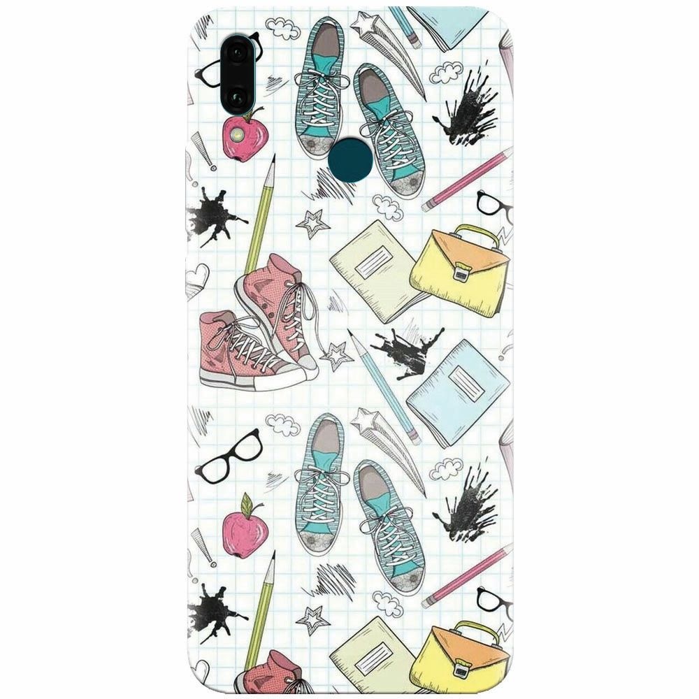 Husa silicon pentru Huawei Y9 2019, School