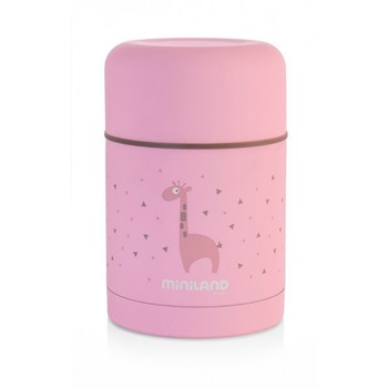 Termos Miniland Baby Mancare Solida Silky Pink 600 ml Termos Miniland Baby Mancare Solida Silky Pink 600 ml