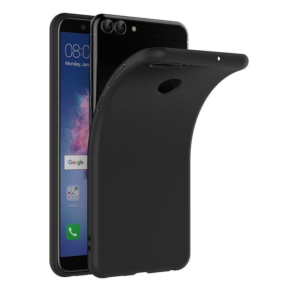 Husa Huawei P Smart / Enjoy 7S Silicon Matte Ultra Thin - negru