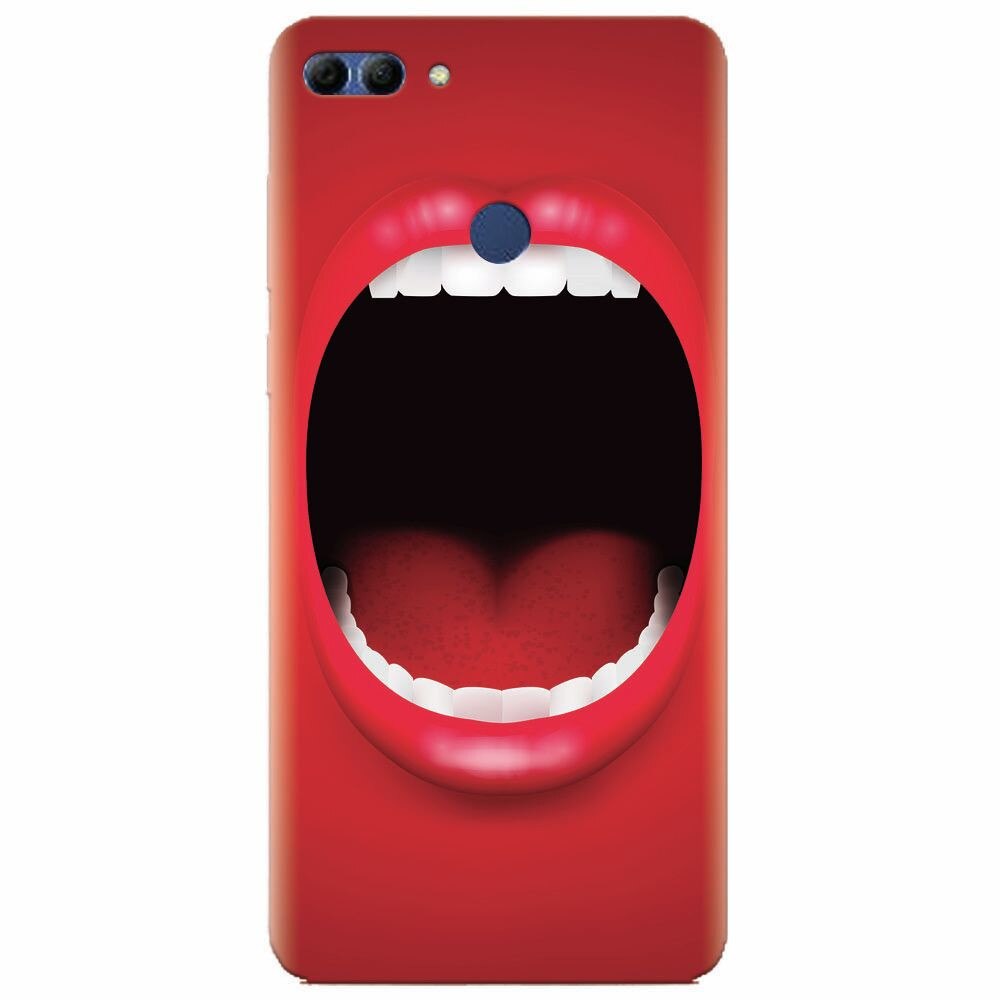 Husa silicon pentru Huawei Y9 2018, Big Mouth