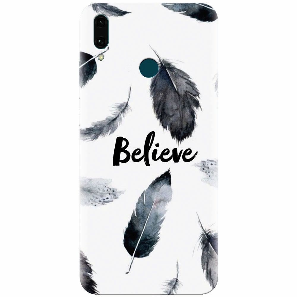 Husa silicon pentru Huawei Y9 2019, Believe