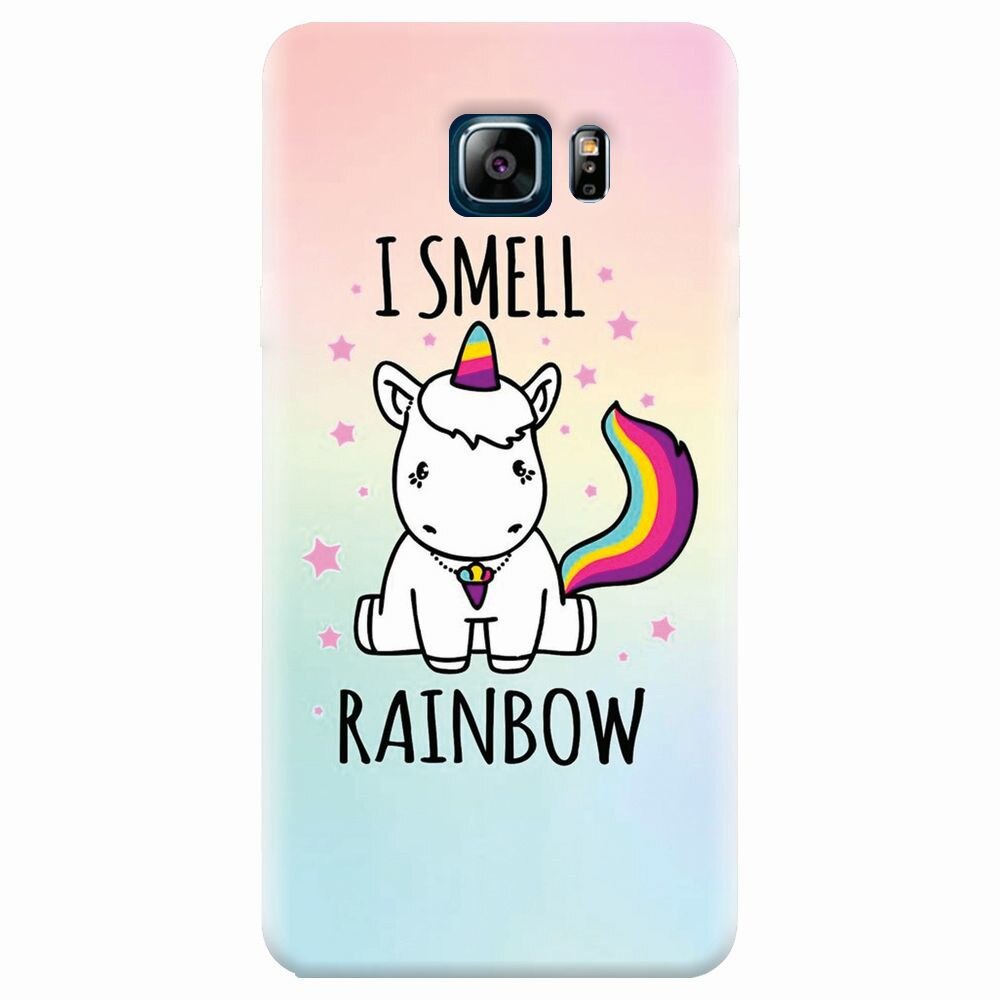 Husa silicon pentru Samsung Galaxy Note 5, I Smell Rainbow
