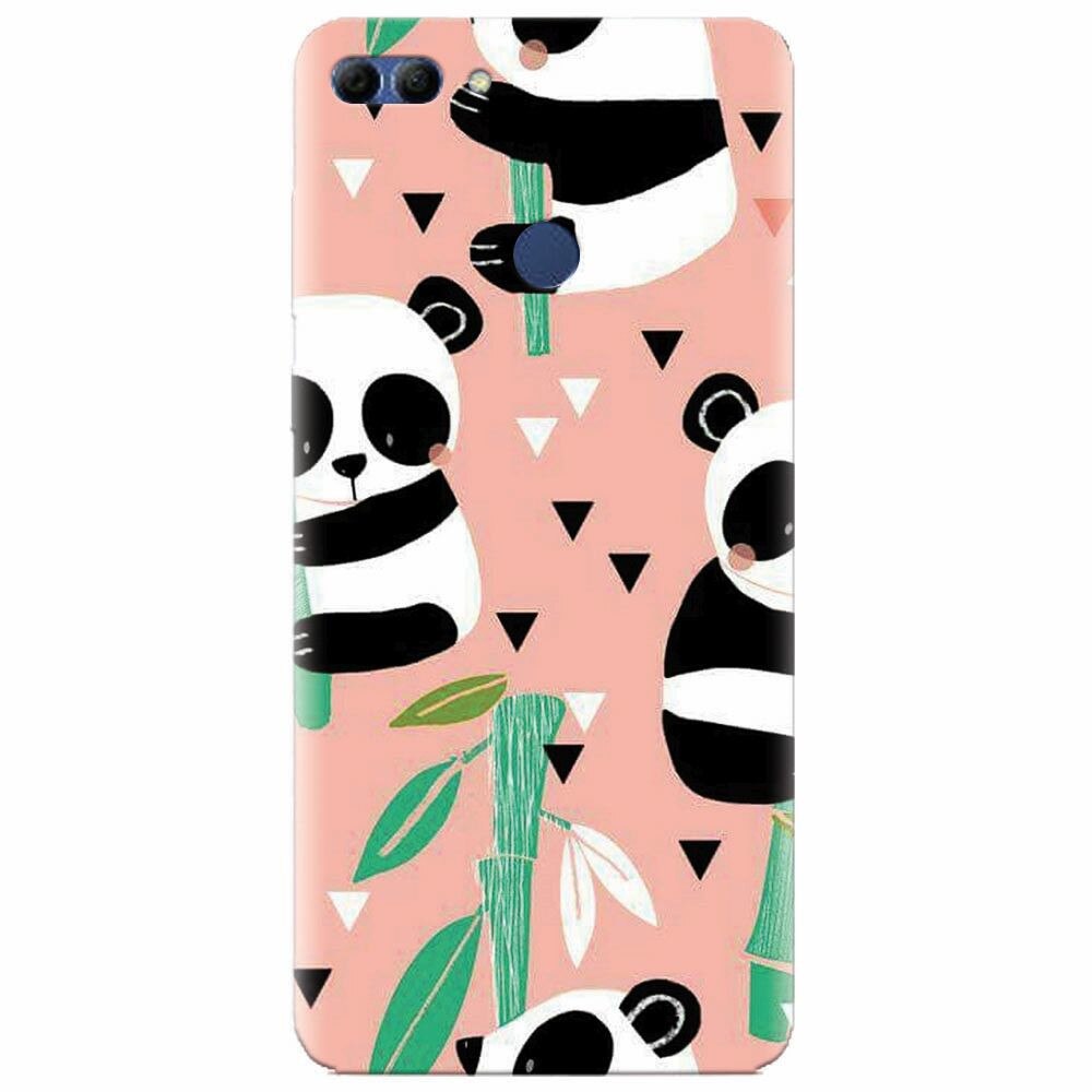 Husa silicon pentru Huawei Y9 2018, Baby Panda 001
