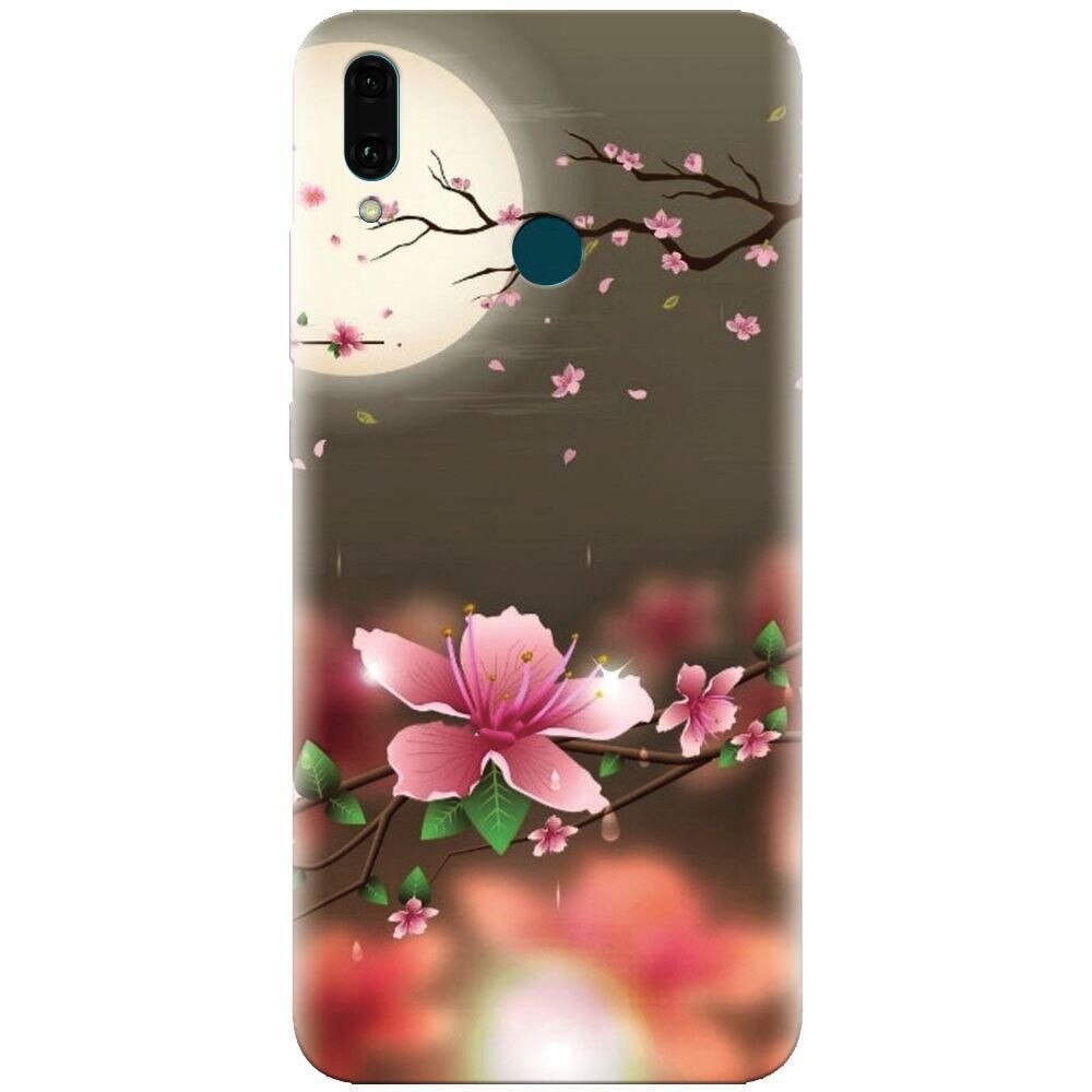 Husa silicon pentru Huawei Y9 2019, Flowers 101