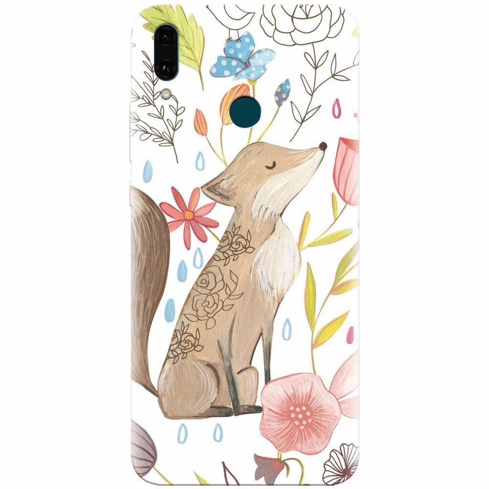 Husa silicon pentru Huawei Y9 2019, Fox