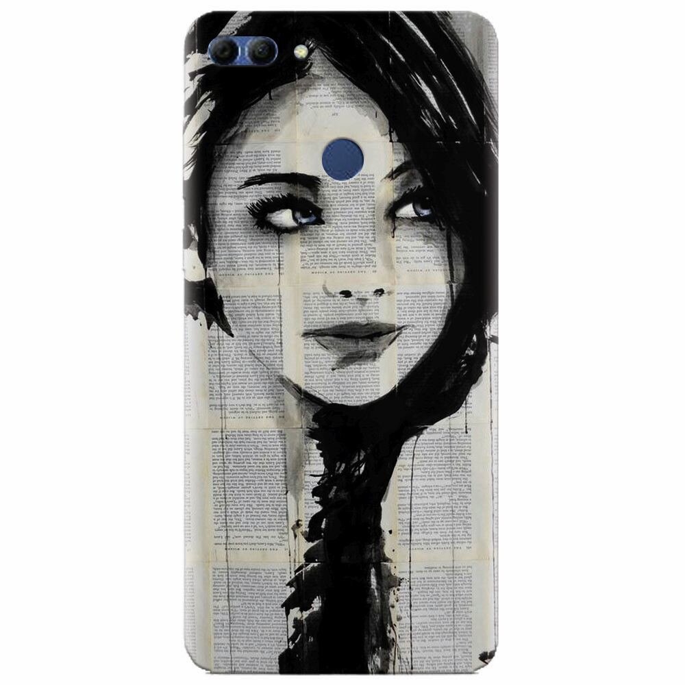 Husa silicon pentru Huawei Y9 2018, Blue Eyes