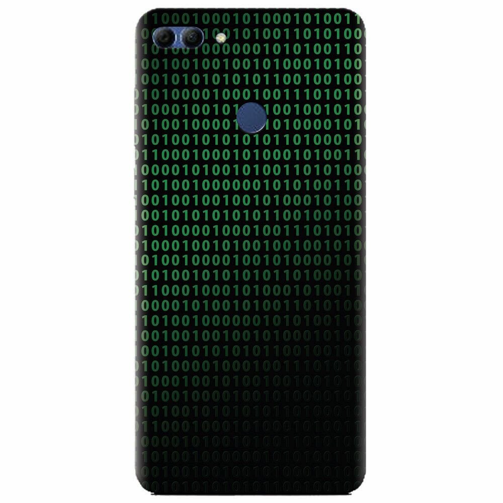 Husa silicon pentru Huawei Y9 2018, Binary Code
