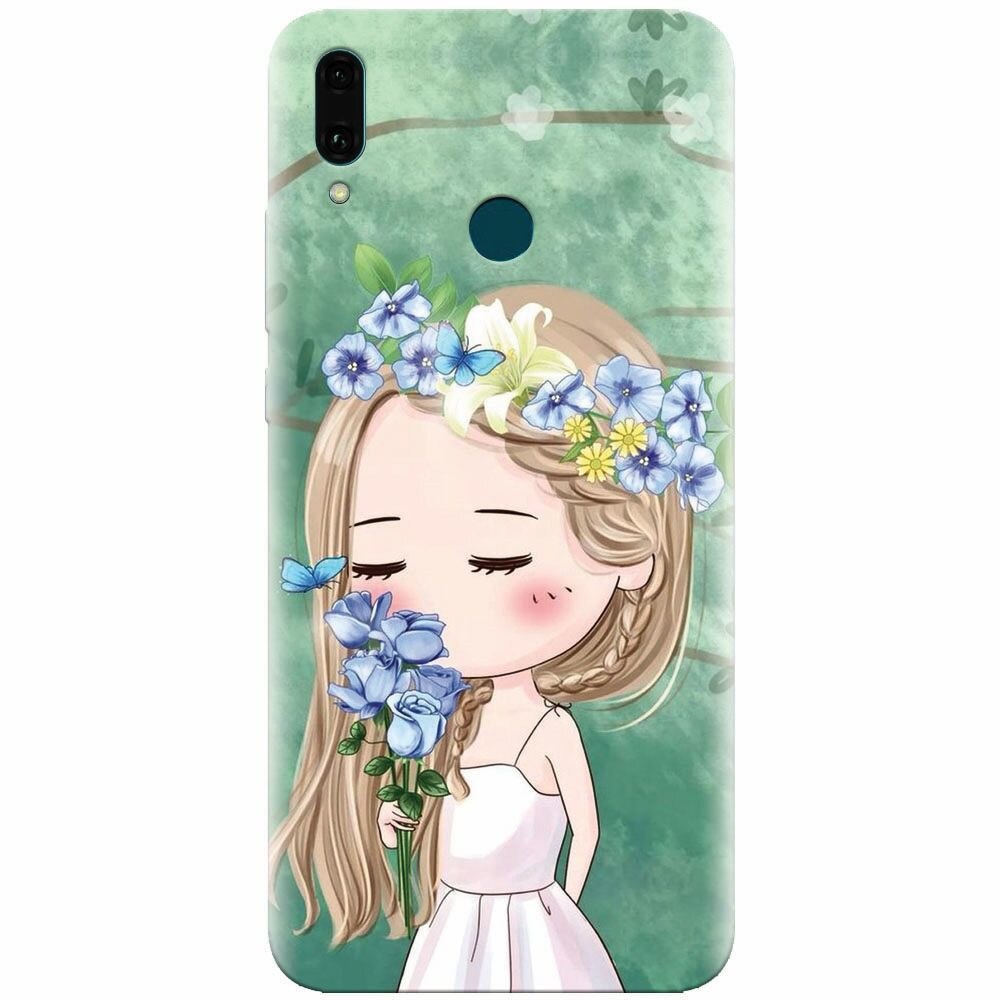 Husa silicon pentru Huawei Y9 2019, Girl