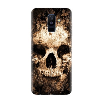 Husa silicon pentru Samsung Galaxy A6 Plus 2018, Zombie Skull Husa silicon pentru Samsung Galaxy A6 Plus 2018, Zombie Skull