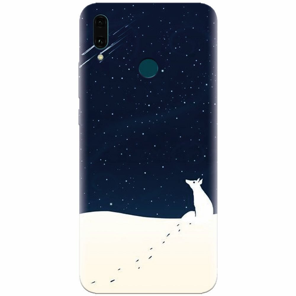 Husa silicon pentru Huawei Y9 2019, Winter Night