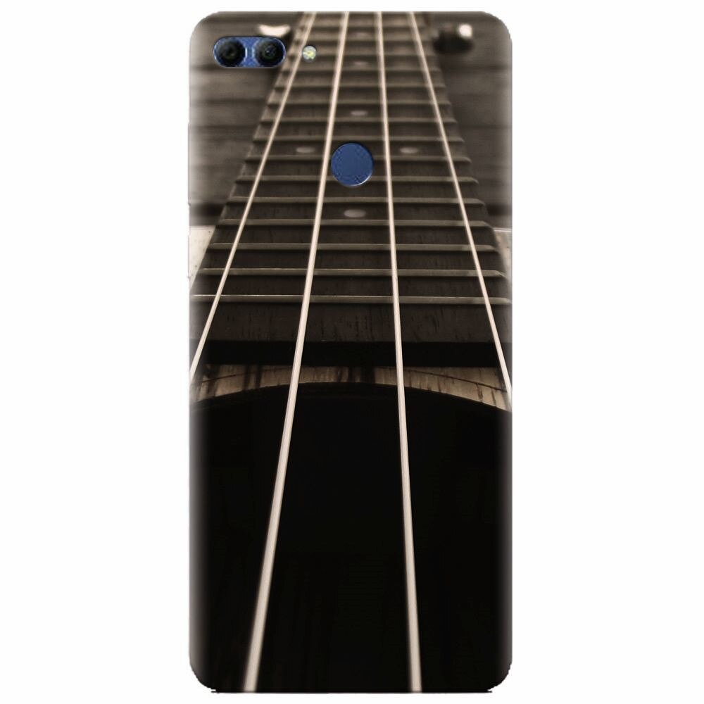 Husa silicon pentru Huawei Y9 2018, Bass Guitar