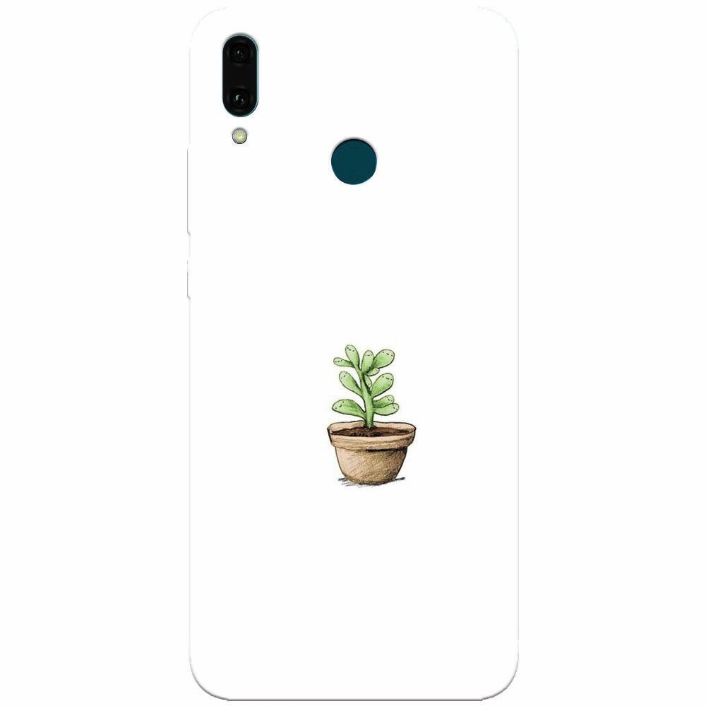 Husa silicon pentru Huawei Y9 2019, Cactus 101