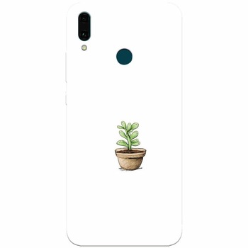 Husa silicon pentru Huawei Y9 2019, Cactus 101 Husa silicon pentru Huawei Y9 2019, Cactus 101