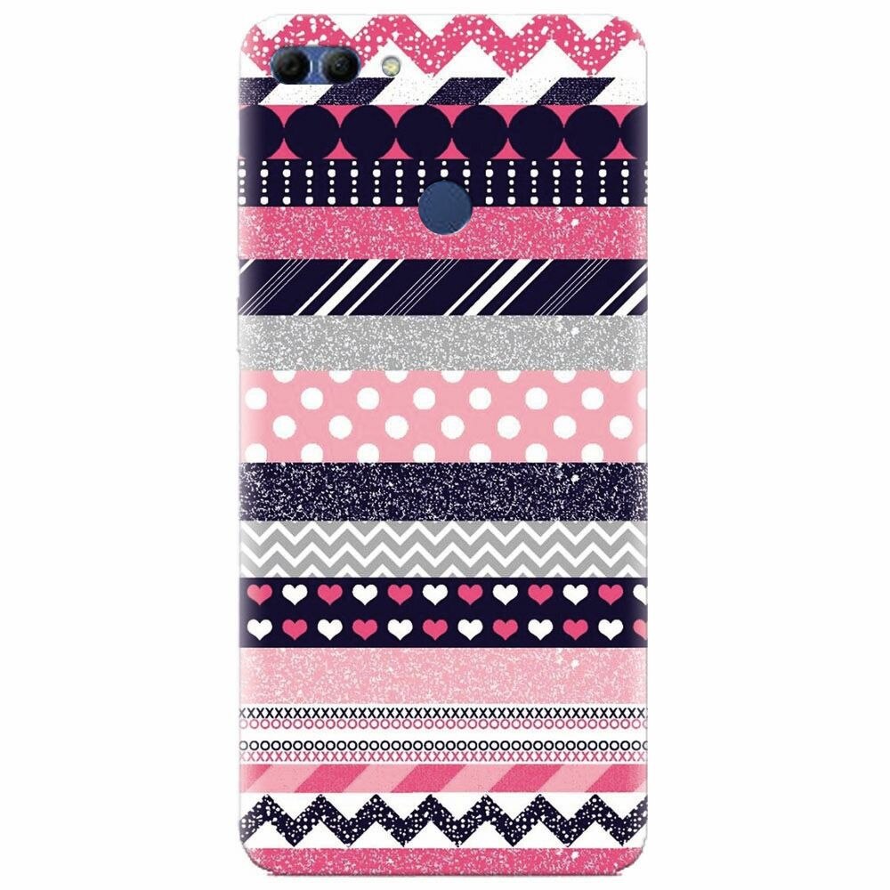 Husa silicon pentru Huawei Y9 2018, Love Pattern