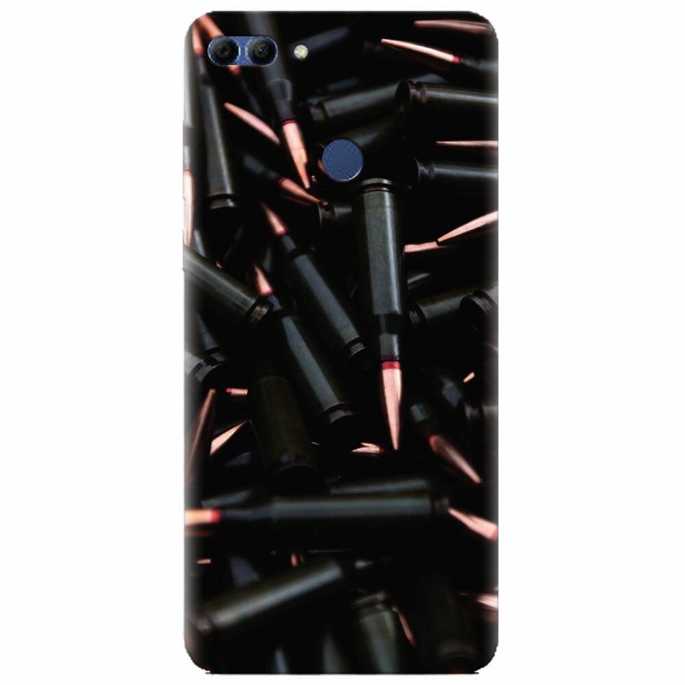 Husa silicon pentru Huawei Y9 2018, Ammunition Bullets