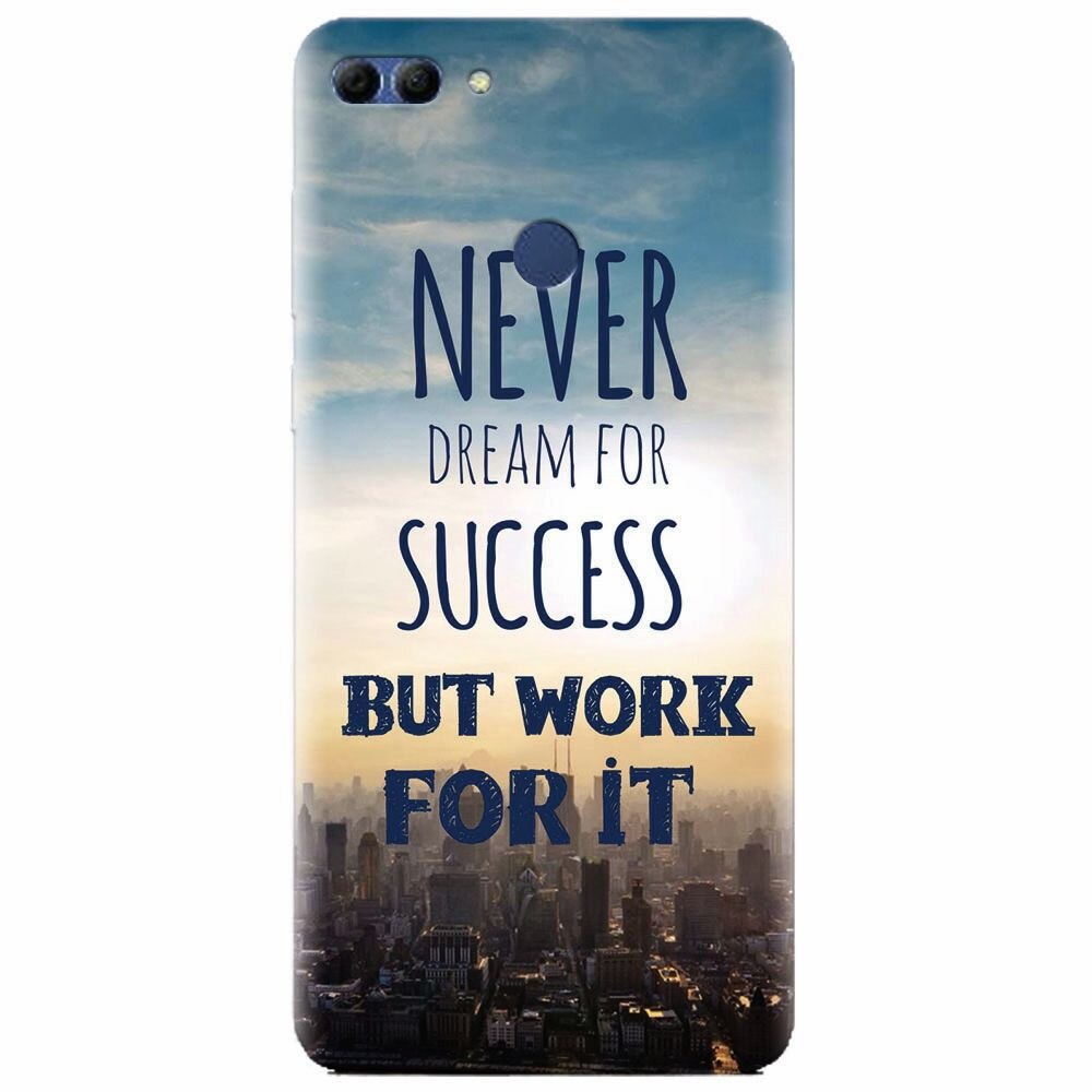 Husa silicon pentru Huawei Y9 2018, Never Dream