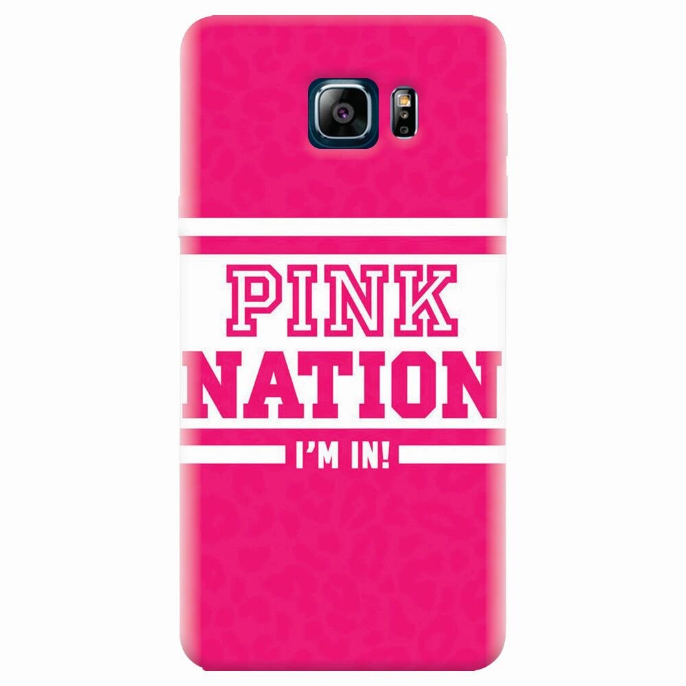 Husa silicon pentru Samsung Galaxy Note 5, Pink Nation