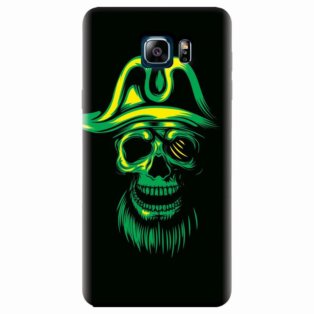 Husa silicon pentru Samsung Galaxy Note 5, Pirate Skull