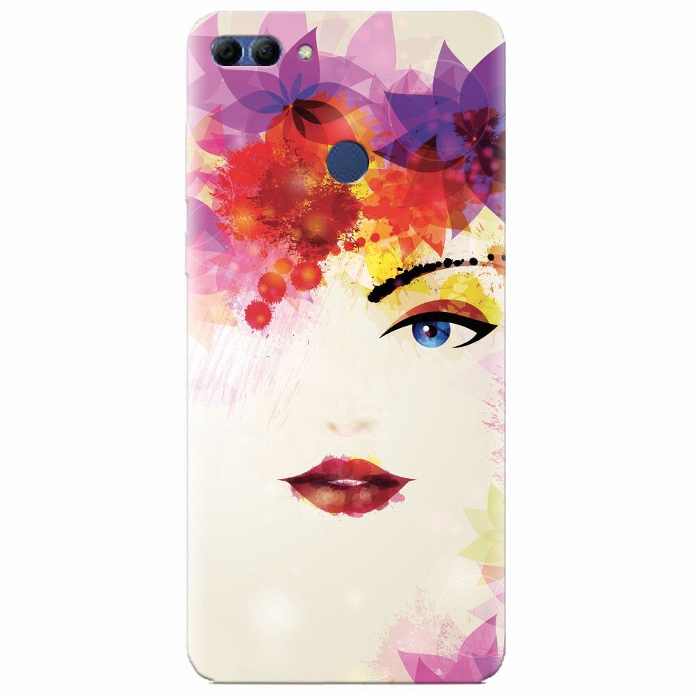 Husa silicon pentru Huawei Y9 2018, Pretty Face
