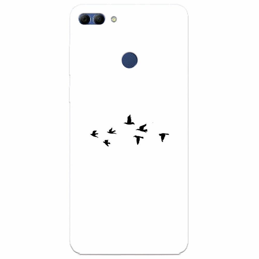 Husa silicon pentru Huawei Y9 2018, Birds