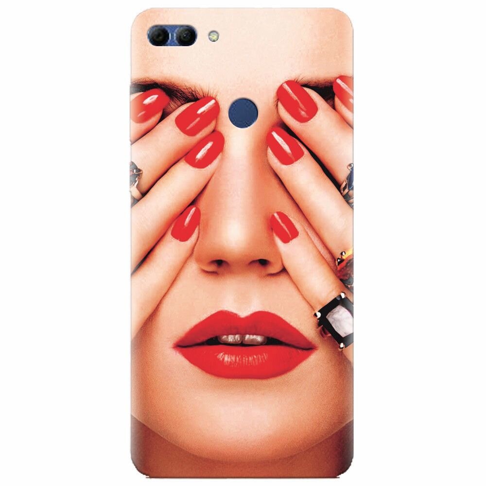 Husa silicon pentru Huawei Y9 2018, Rings On All Fingers