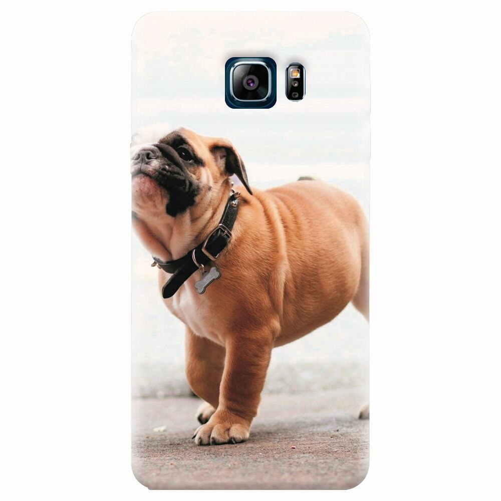 Husa silicon pentru Samsung Galaxy Note 5, Little Dog Puppy Animal