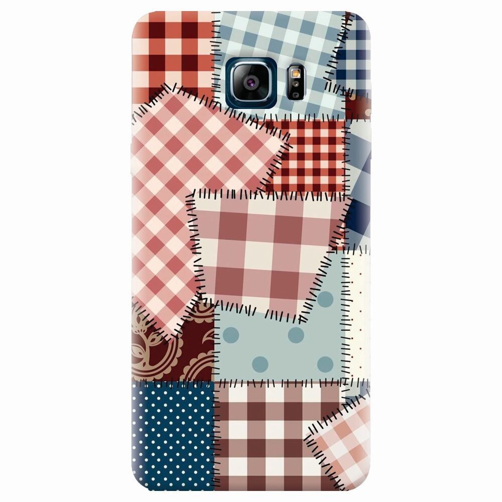 Husa silicon pentru Samsung Galaxy Note 5, Patchwork Vector