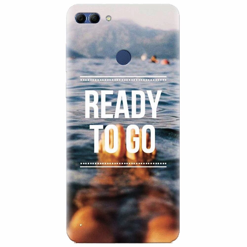 Husa silicon pentru Huawei Y9 2018, Ready To Go Swimming