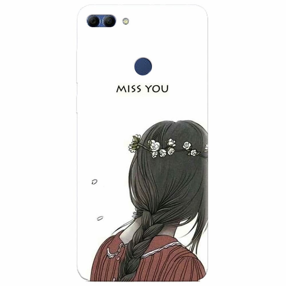 Husa silicon pentru Huawei Y9 2018, Miss You