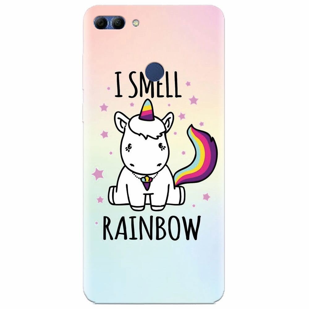 Husa silicon pentru Huawei Y9 2018, I Smell Rainbow