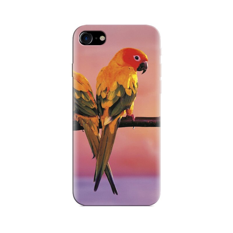 Husa Iphone 8 Yellow Parrot Bird
