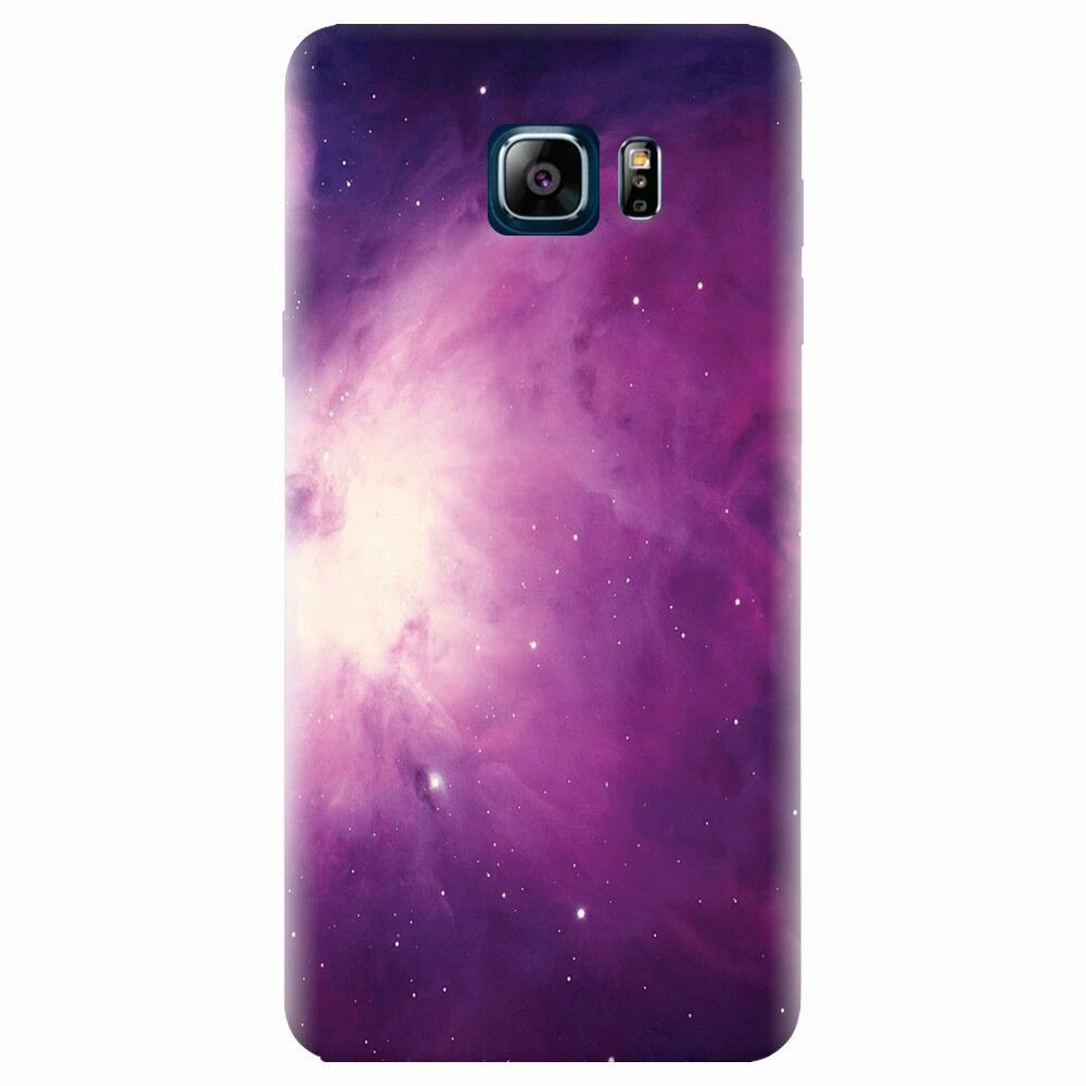 Husa silicon pentru Samsung Galaxy Note 5, Purple Supernova Nebula Explosion