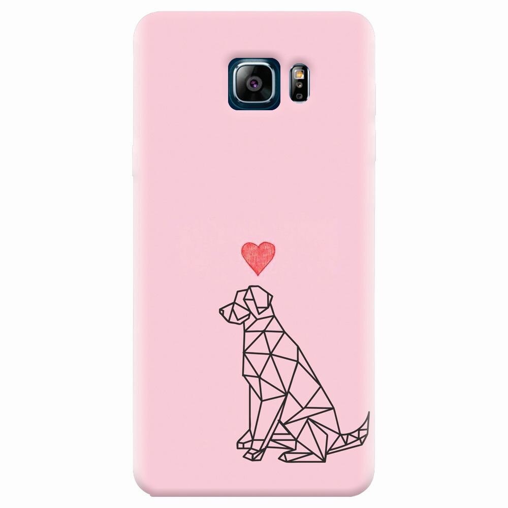Husa silicon pentru Samsung Galaxy Note 5, Love Dog