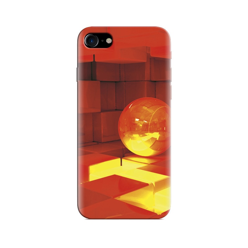 Husa Iphone 7 Wonderful Orange Lighting Backgrounds