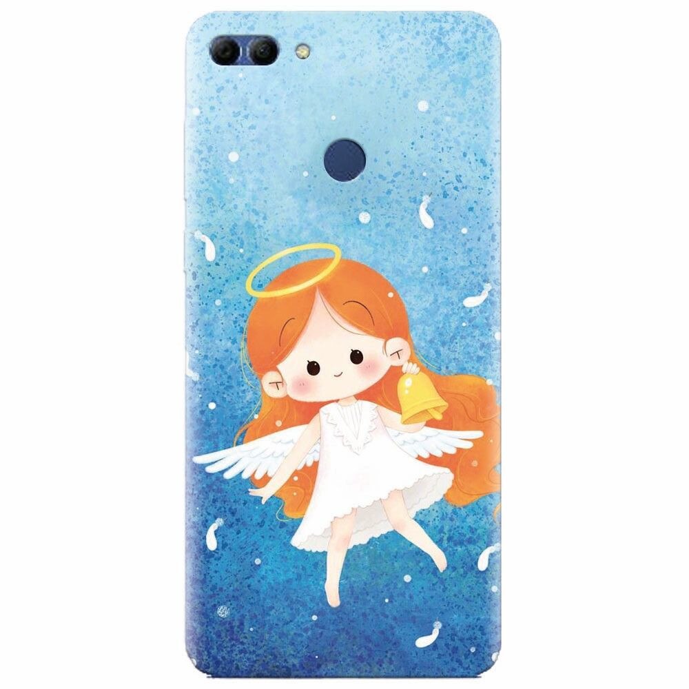 Husa silicon pentru Huawei Y9 2018, Cute Angel