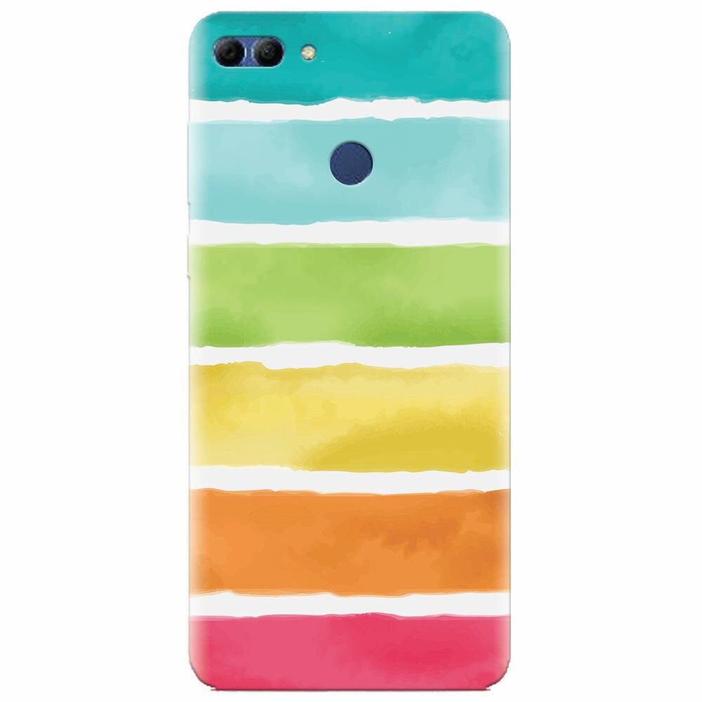 Husa silicon pentru Huawei Y9 2018, Watercolors